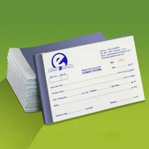 NCR pad printing in Dubai by Printstore, featuring high-quality, customized printed NCR pads.