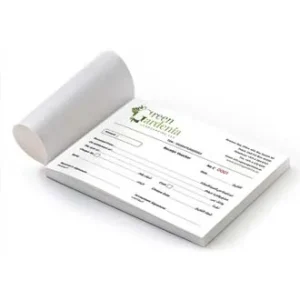 NCR pad printing in Abu Dhabi by Printstore, showcasing customized, high-quality NCR pads.