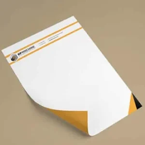 Letterhead printing services in UAE by Printstore, showcasing high-quality, custom-printed letterheads.