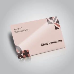 Matte Laminated Business Cards in UAE