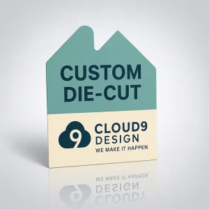 Custom Die-Cut Business Card in Dubai
