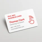 PVC NFC Business Card with UV printing and digital profile sharing