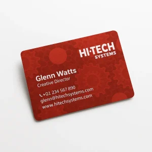Velvet Laminated Business Cards in Dubai