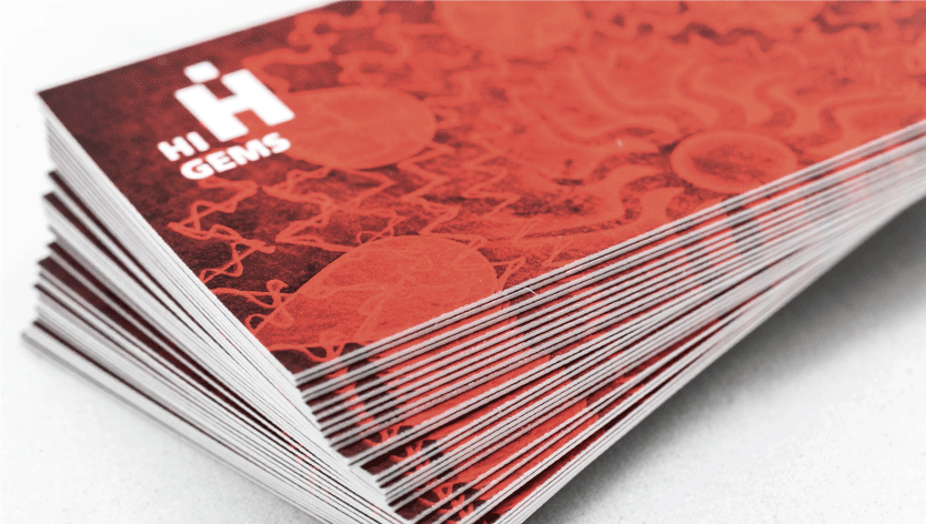 Velvet Laminated Business Cards in Dubai