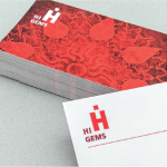Velvet Laminated Business Cards in Dubai